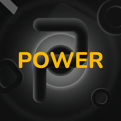 POWER branding design graphic design illustration typography ui ux