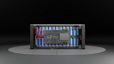 Fasmho Energy Systems | Making Batteries Intelligence 3d animation battery battery management system battery pack blender bms branding motion graphics product design visual design