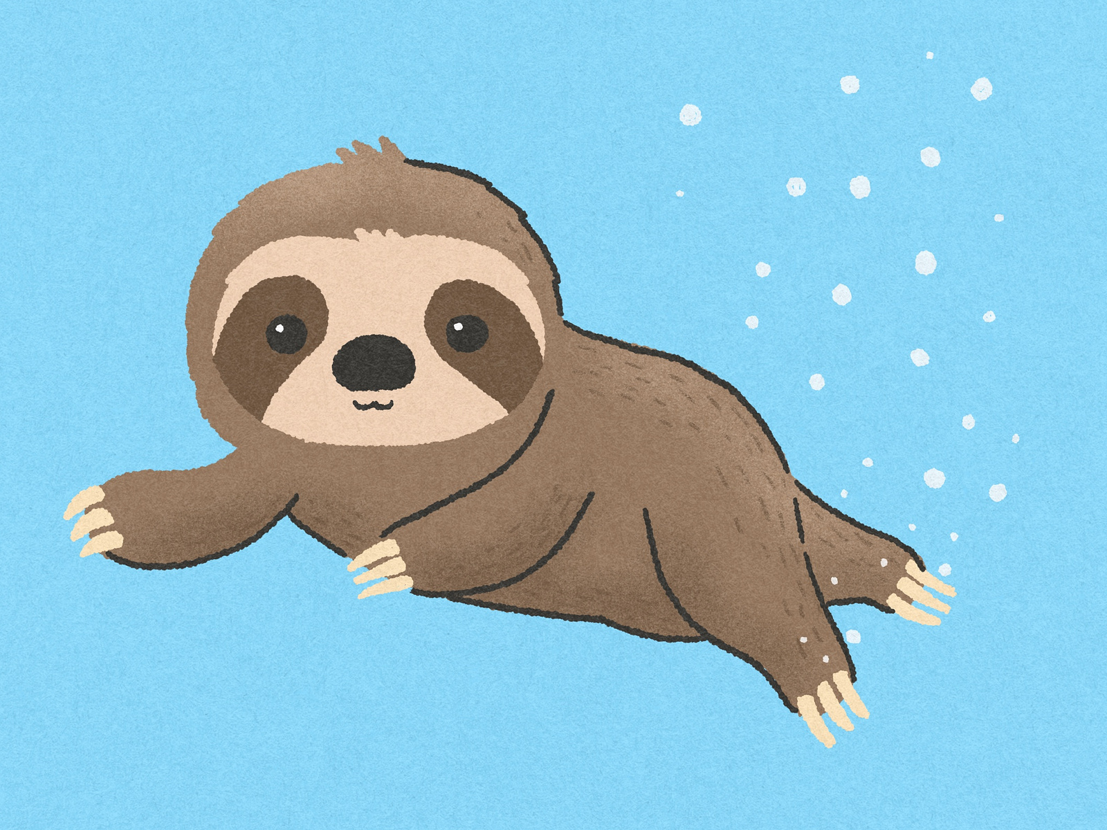Sloths can hold their breath for 40 mins under water by Jormation on