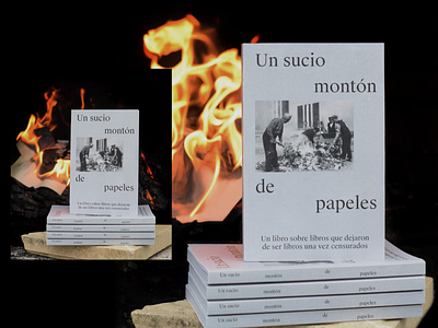 UN SUCIO MONTÓN DE PAPELES - Book book design editorial graphic design layout type typography