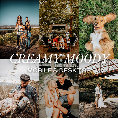 Creamy Moody Lightroom Presets