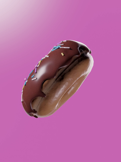 Donut 🍩 3d 3d modelling animation blender blenderguru donut free illustration tutorial youtube