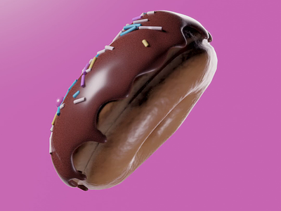 Donut 🍩 3d 3d modelling animation blender blenderguru donut free illustration tutorial youtube