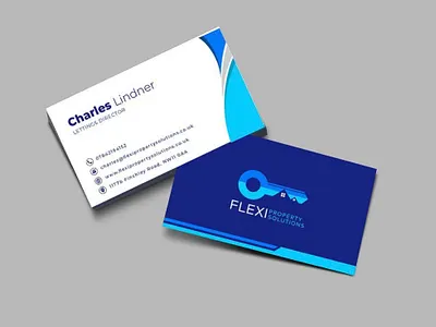 Business card and paper pad graphic designer