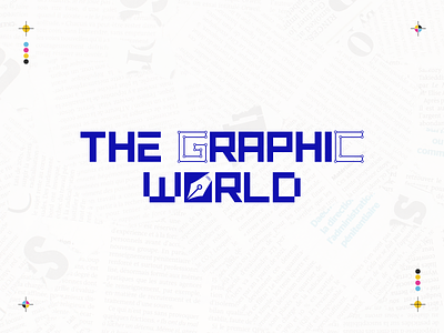 Newspaper Name Typography designer newspaper name graphic world logo news paper newspaper name logo newspaper name logo design newspaper name typography the graphic world