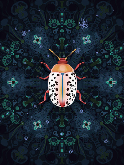 Beetle design digitalpainting illustration photoshop