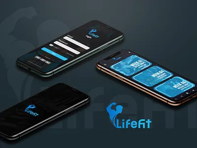 moblie UI app 3d animation app banner branding design graphic design gym illustration logo mobile ui app photoshop poster ui vector