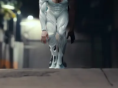 Slime Dancer made in AI 3d ai aianimation aiart animation graphic design midjourney motion graphics stablediffusion surrealism