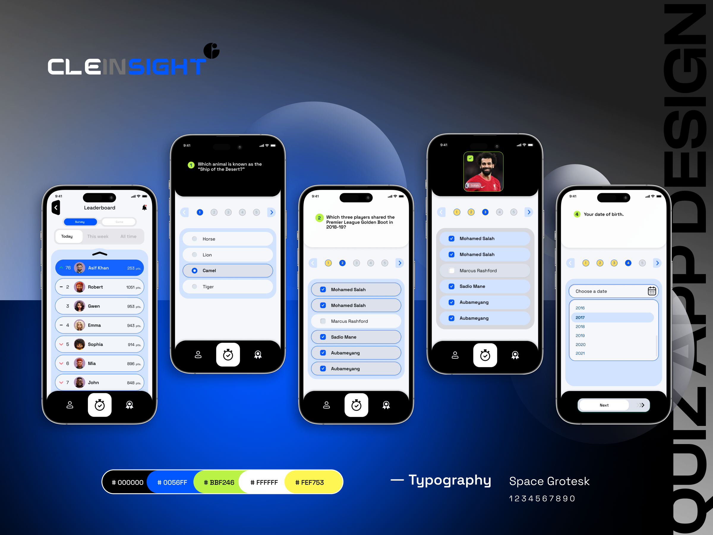 Cleinsight_App UI/UX_2 app appui design ui ux