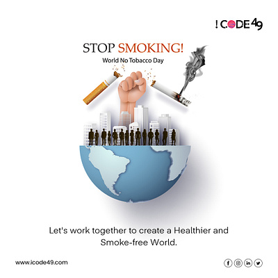 World No Tobacco Day design