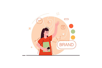 Branding 2d animation artanddesign brandidentity branding brandstrategies creativevisuals designinspiration flat graphicdesign illustration man motion visualstorytelling woman