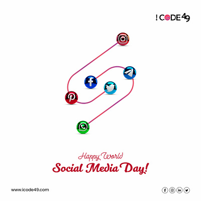 Social Media Day graphic design
