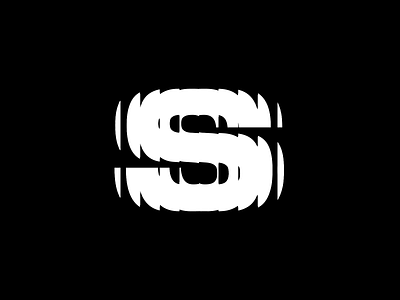 S Displacement Logo letter branding displacement icon logo mark monogram motion graphics s letter sybol