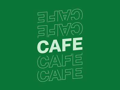 Cafe Rush aftereffects animation cafe design dynamic kinetic motion motion design motion graphics motiongraphics smooth text type typography