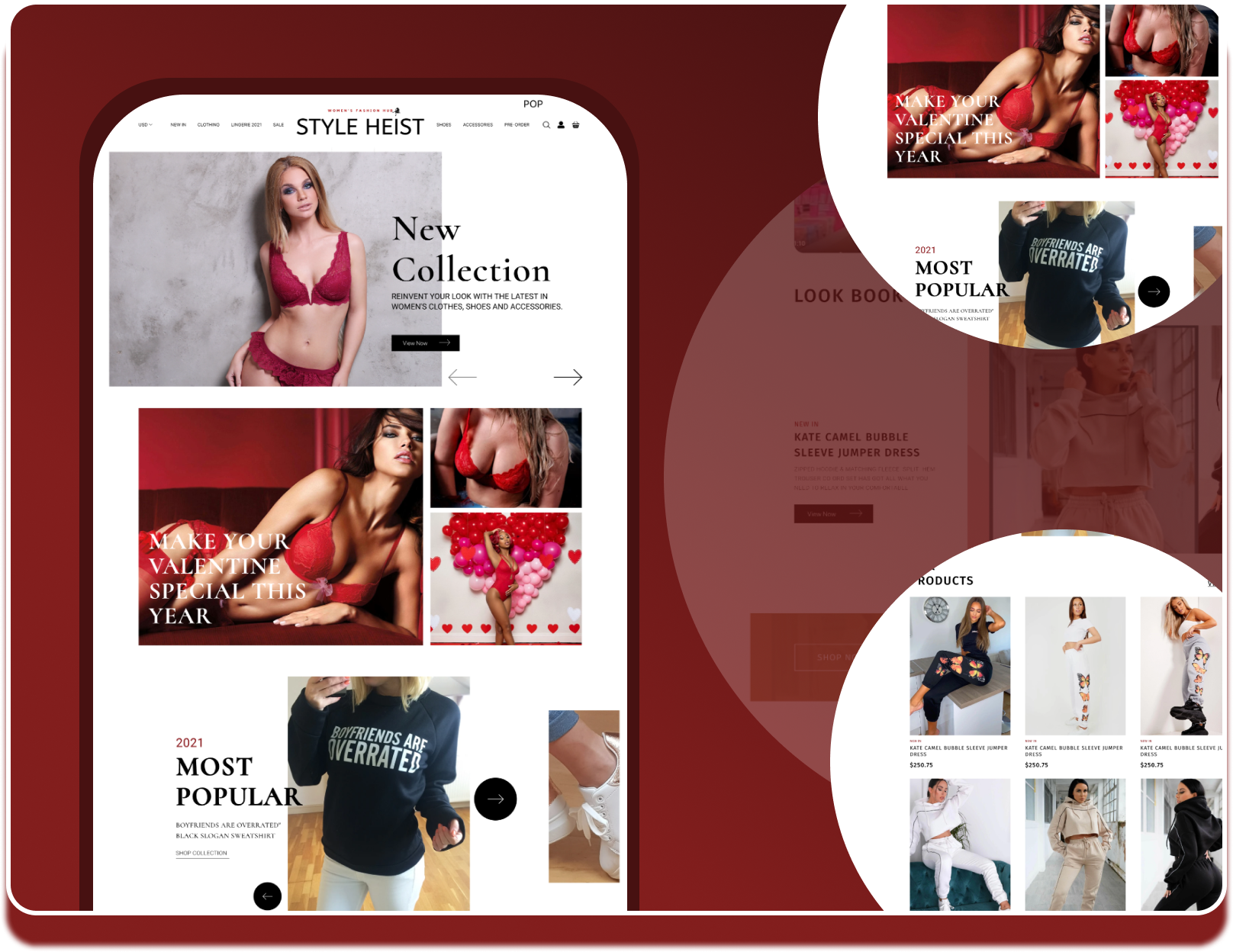 Sttle Heist design development ecommerce graphic design illustration laravel laravels logo mern stack shopify store uiux ux webdevelopment l website