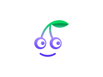 Final Logo Design for AI Food Log Assistant ai app assistant brand identity branding character digital eye eyes fresh fruit fun happy human icon logo look face mascot mihai dolganiuc design nature natural positive