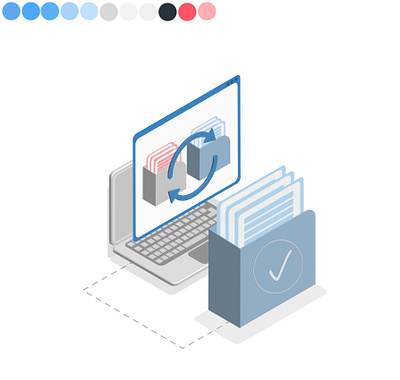 isometric icons