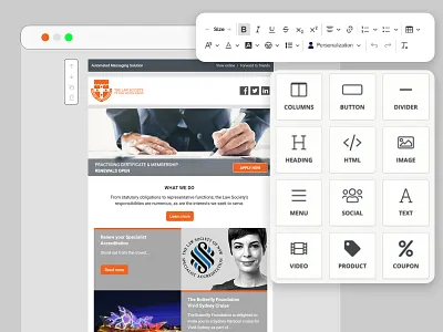 High Converting Email Template Design custom email template design email automation email campaign email marketing email template design graphic design html email klaviyo email template ui ui design uiux design web design website design wix email wix website