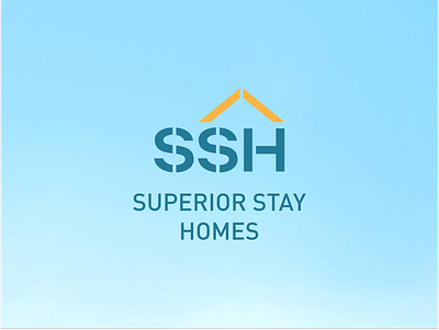 Logo for a real estate agency SHH apartments branding design dubai elite real estate logo logo design luxary realtor