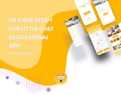UX/UI Little Chef App app case study design figma high fi kpi low fi mobile app persona prototype ui usability study ux wireframes