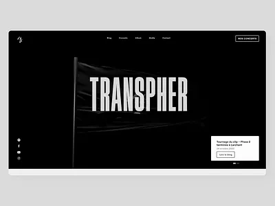 Pirate music band landing