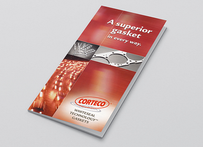 Corteco Brochure branding brochure graphic design print product design