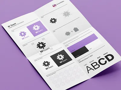 M Team arrows branding creative design graphic design house logo mark real estate simple symbol