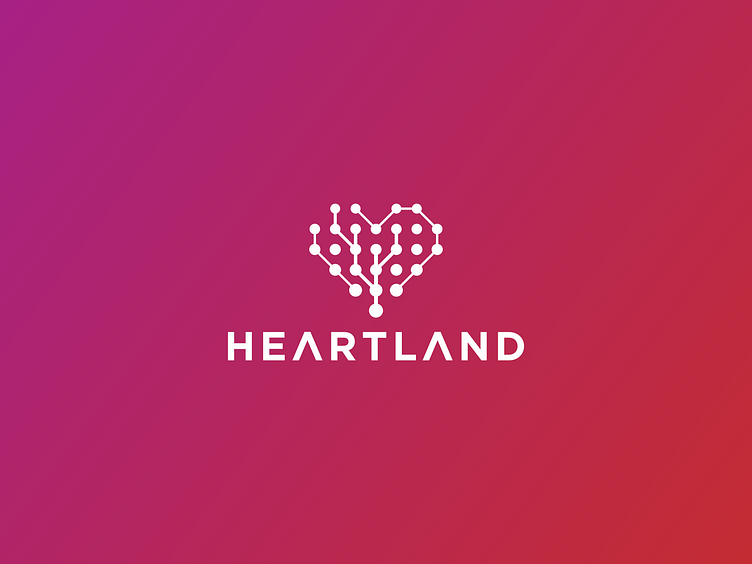 Heartland Logo Design by k4y182 on Dribbble