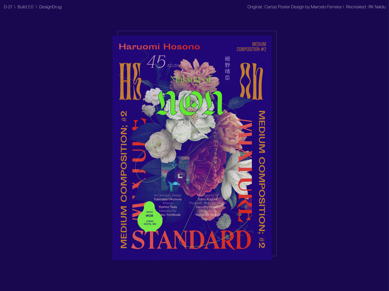 making-of-non-standard-music-poster-replica-by-rk-naidu-k-on-dribbble