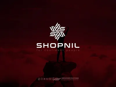 SHOPNIL LOGO arabic logo arabic logo design designer rayhan icon logo logo logo design marden arabic logo rayhans design