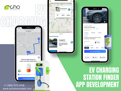 EV Charging Station Finder App Development app electric vehicle ev charging station mobile app