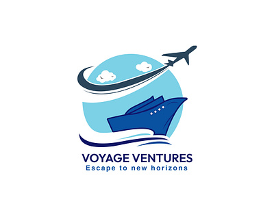 Voyage Ventures travel agency 3d animation app branding design graphic design illustration logo motion graphics ui vector