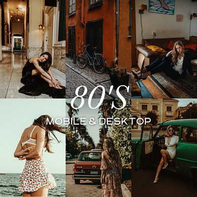 80's Lightroom Presets