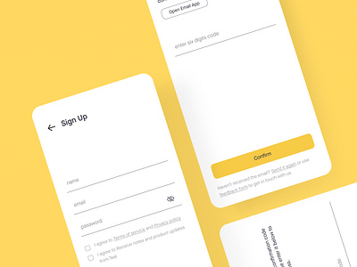 Daily UI - Confirmation app confirmation daily ui design email minimal ui ux