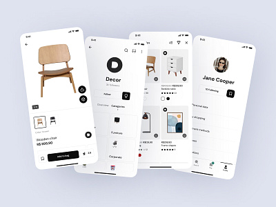 Shopping - Mobile App app decor decoration e commerce mobile shop shopping ui ux design