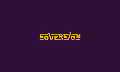 Sovereign Logo brand clean design escape font free icon identity leader letters logo mark masculine music sovereign symbol typeface typography