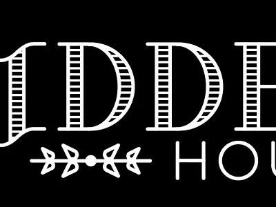 Hidden House Bed & Breakfast branding design graphic design illustration logo