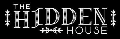 Hidden House Bed & Breakfast branding design graphic design illustration logo
