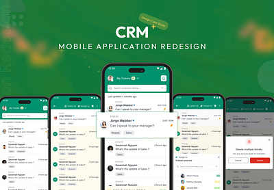 CRM Mobile Application Design UI crm crmmobile crmui design mobile app uidesign uiux userinterface