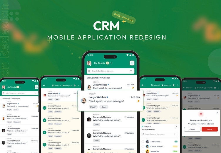 Crm Mobile Application Design Ui By Md Tanvir Morshalin Shafin On Dribbble
