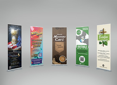 Stand up Promotional Banners banner church graphic design promotional