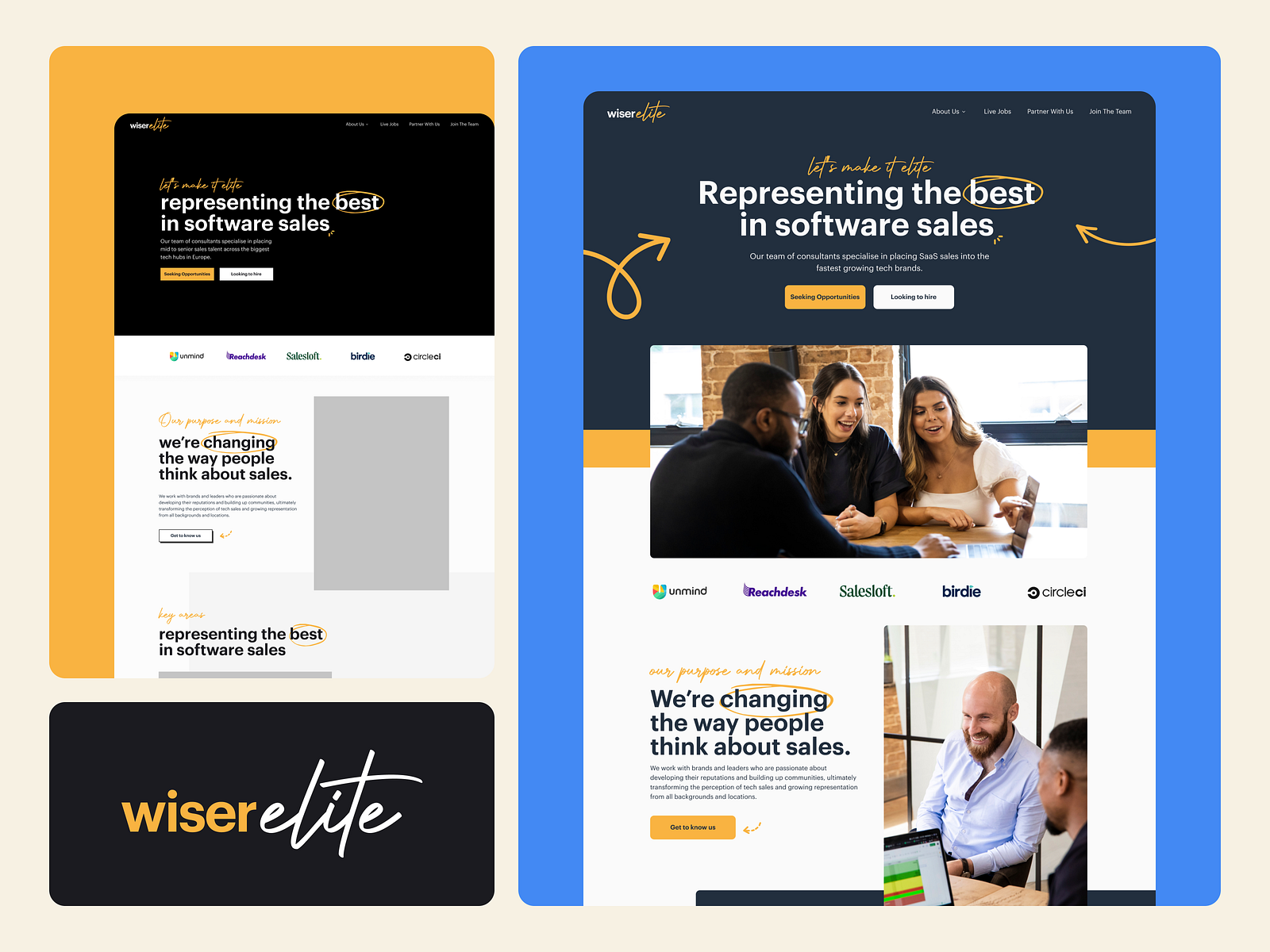 SaaS Recruitment Website Design by Sarah Newman on Dribbble