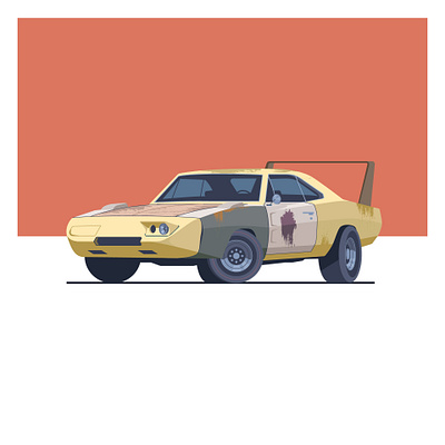 Joe Dirt car illustration joe dirt movie