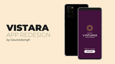 Vistara Airline App Re-design airline app design ui