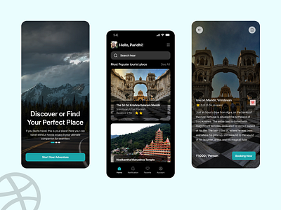 Travel App 999wat mobileapp ui ux