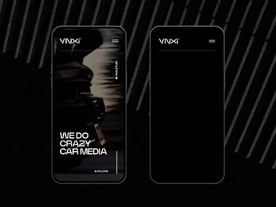 YNXI Media brand identity branding car logo cars clean kristaps design kristaps reinfelds logo design media logo modern web web interfaces website