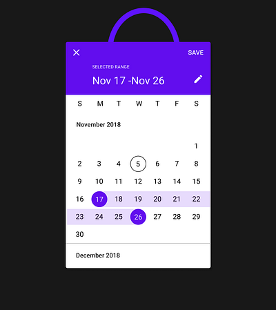 Day 80 of Daily UI - Date Picker app design graphic design ui ux vector