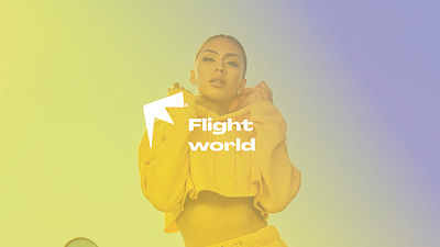 Flight World Branding adobe branding creative design graphic design illustration logo minimal ui vector