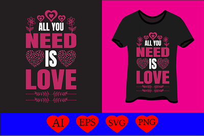 All you need is love funny svg designs