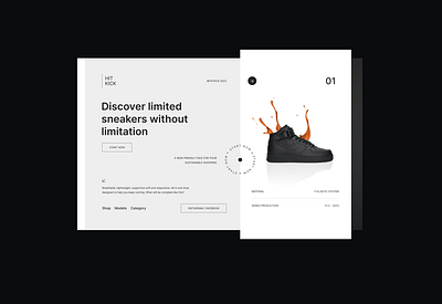 Landing Page e-shop UI/UX design catalog e comerce e commerce design e shop ecommerce figma header marketplace nike landingpage online store shop store ui ui ux design web web design website